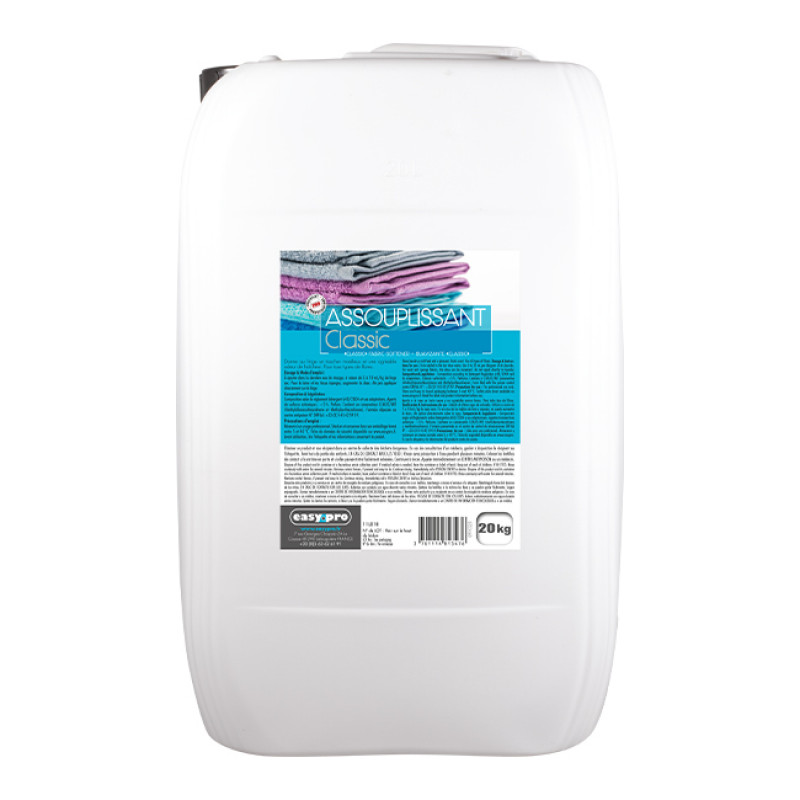 Assouplissant linge courant pour les professionnels Classic Easypro 20 kg