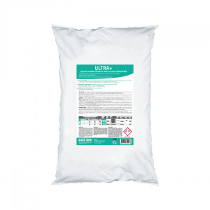 Lessive professionnelle avec action désinfectante