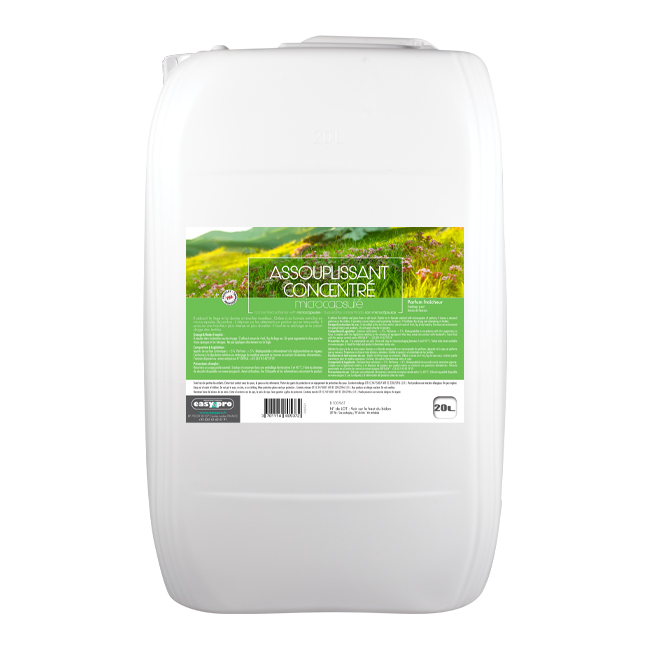 assouplissant professionnel parfum longue durée