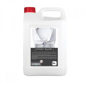 Bidon de 5 L d'apprêt amidon liquide professionnel