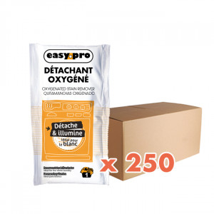 Doses de détachant en poudre oxygéné professionnel