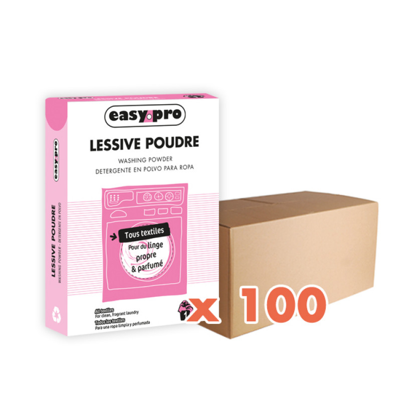 Doses de lessive en poudre pour laverie automatique et distributeur automatique de lessive