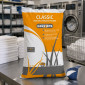 Lessive en poudre pour blanchisserie professionnelle