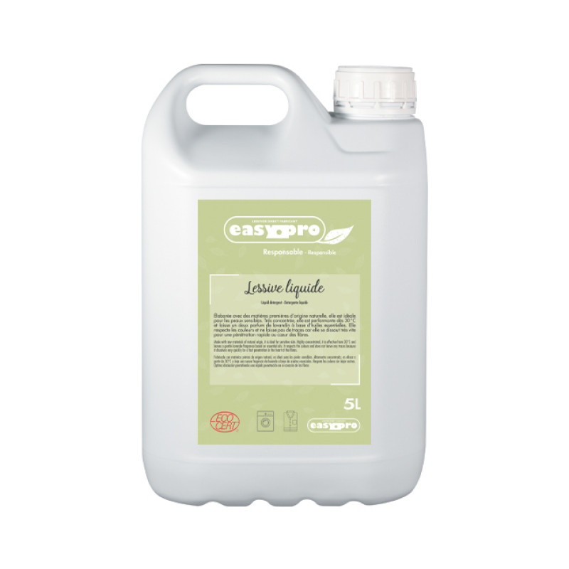 Lessive professionnelle 5 L respect environnement