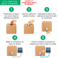 Bag in box en carton pour assouplissant liquide