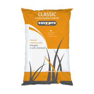 Lessive en poudre pour le lavage courant du linge professionnel