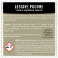 250 doses de lessive professionnelle en poudre certifiées Ecocert